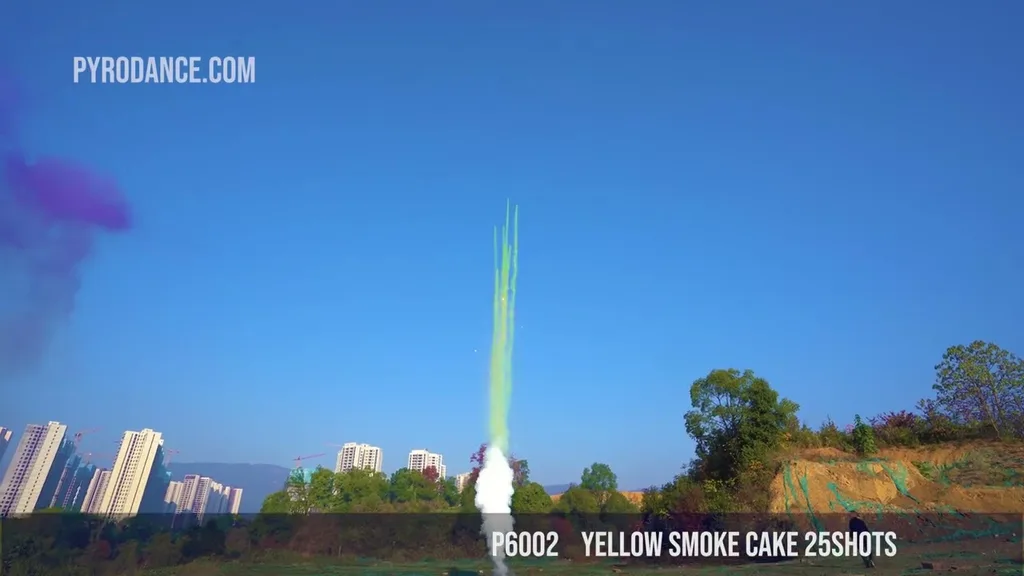 Yellow Smoke Cake 25Shots