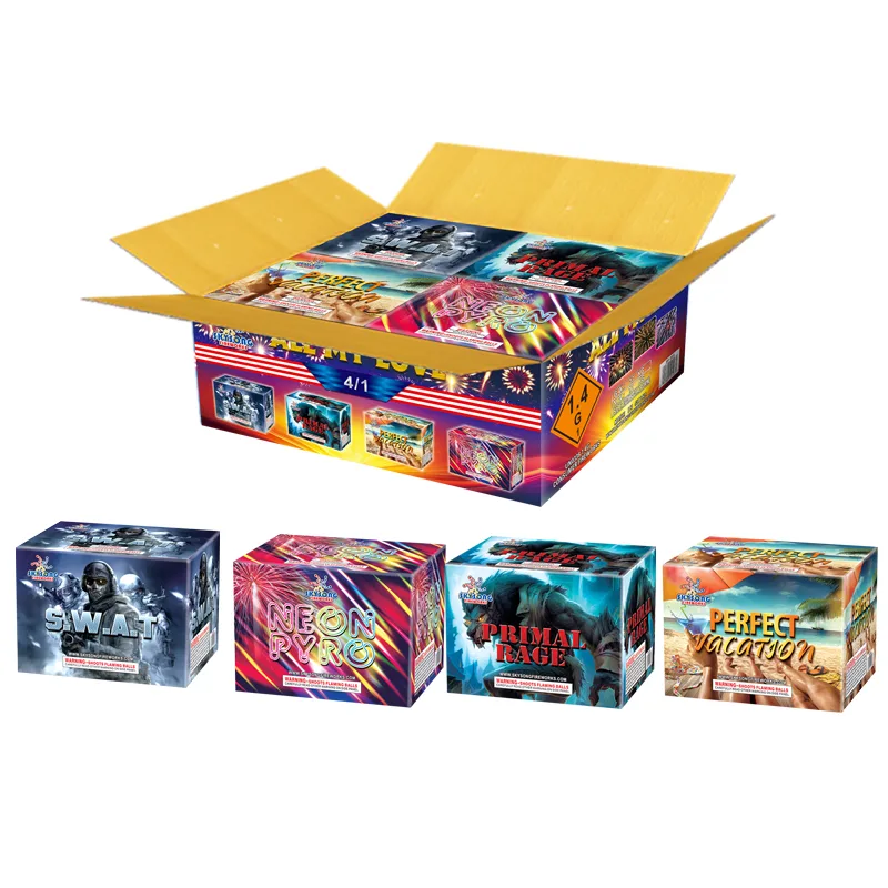 Super 4 Assorted Cake 1.5" 9Shots Cake — 500 Gram Cake