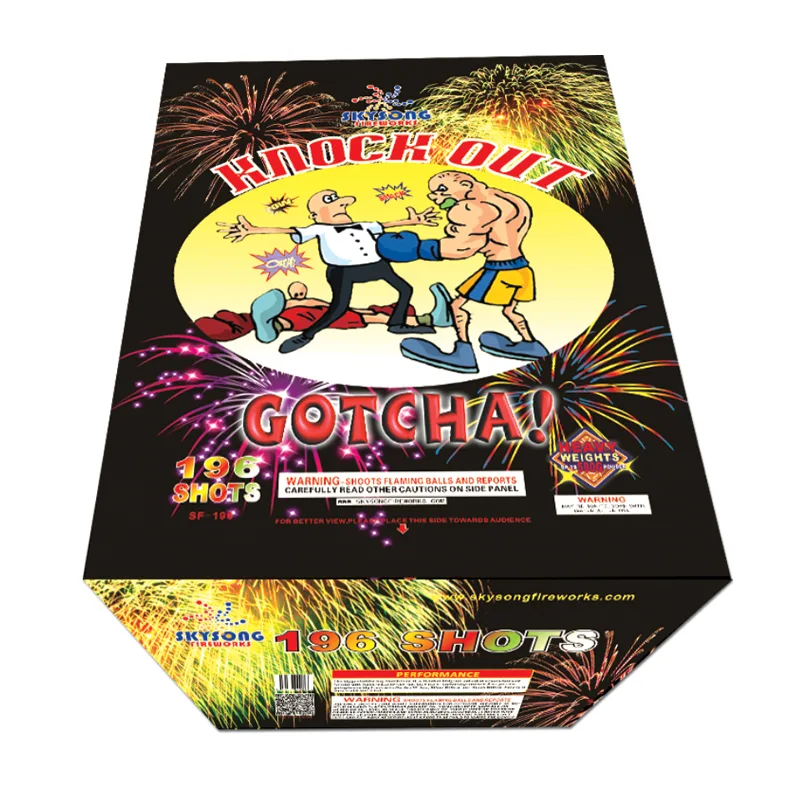 Knock Out 196Shots — 500 Gram Cake