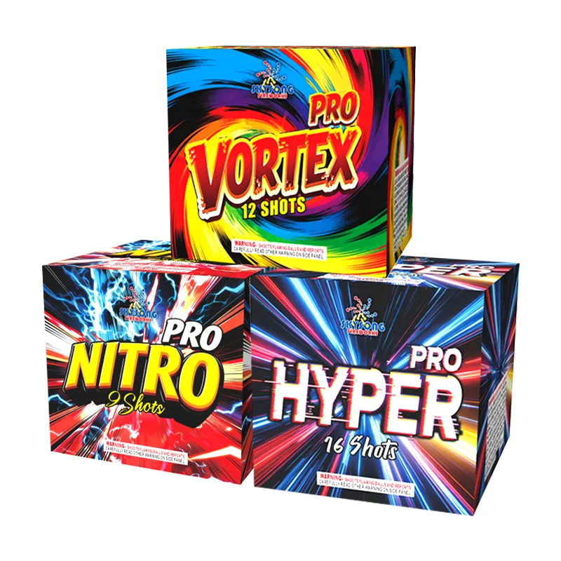 Nitro Pro 9Shots /Vortex Pro 12Shots /Hyper Pro 16Shots Assorted — 350 Gram Cake
