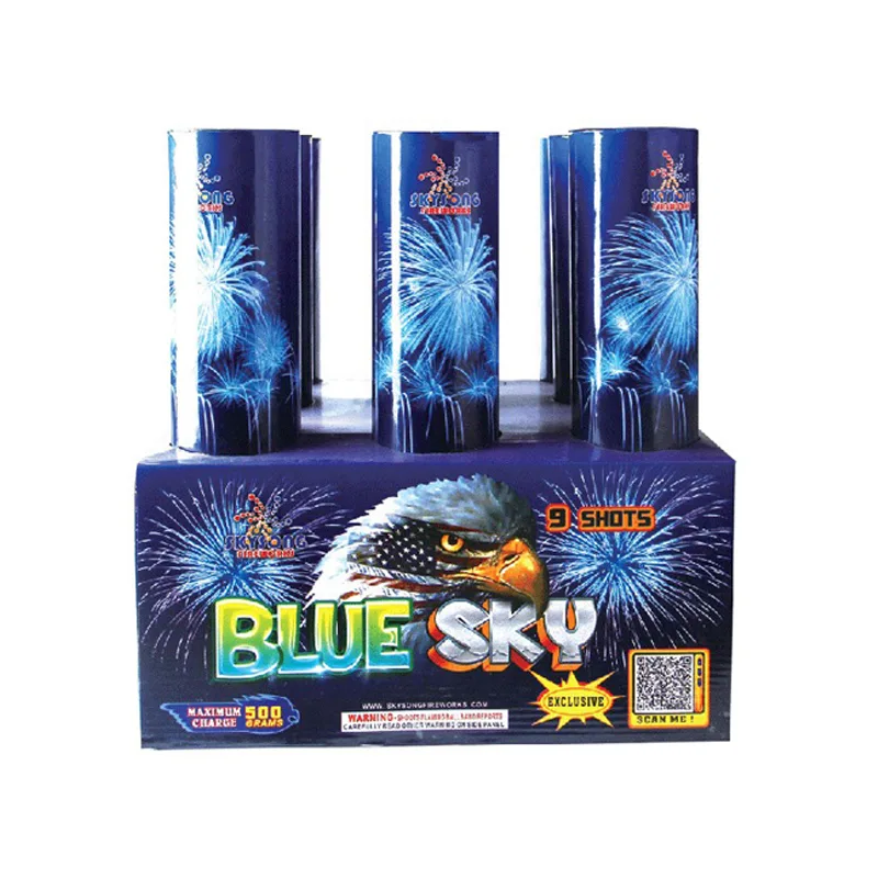 Blue Sky 3" 9Shots — 500 Gram Cake